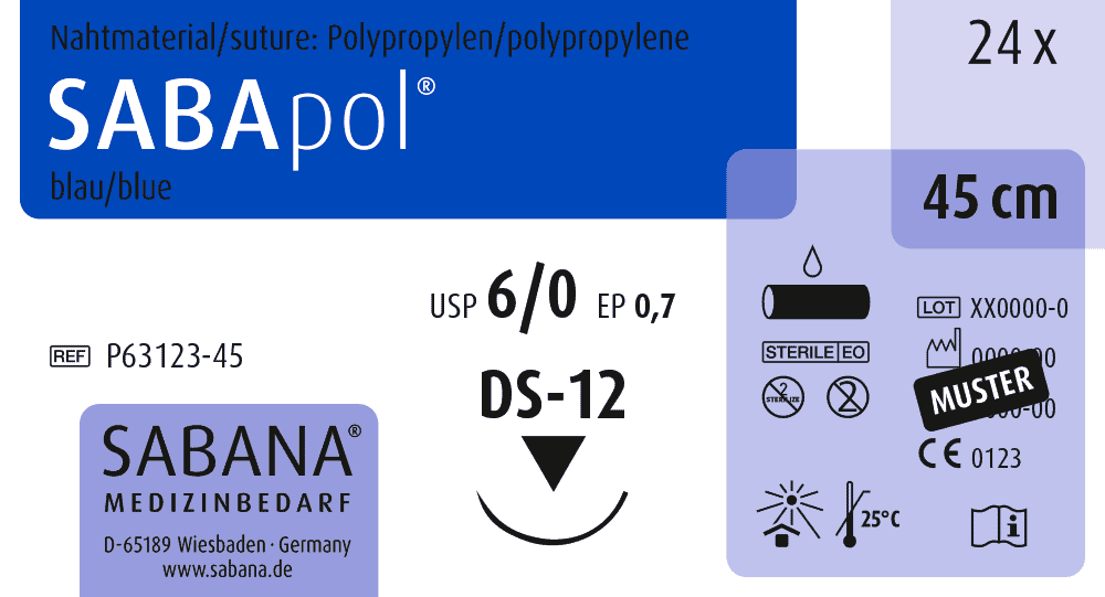 nicht resorbierbares nahtmaterial polypropylen