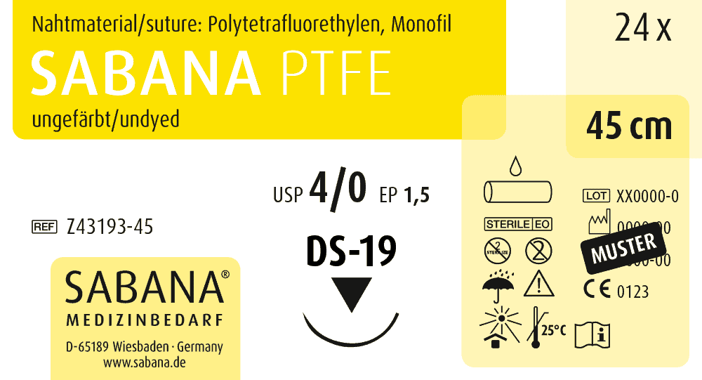 nicht-resorbierbares-nahtmaterial-polytetraflurethylen-usp-4-0_Z43193-45 nicht esorbierbares nahtmaterial ptfe