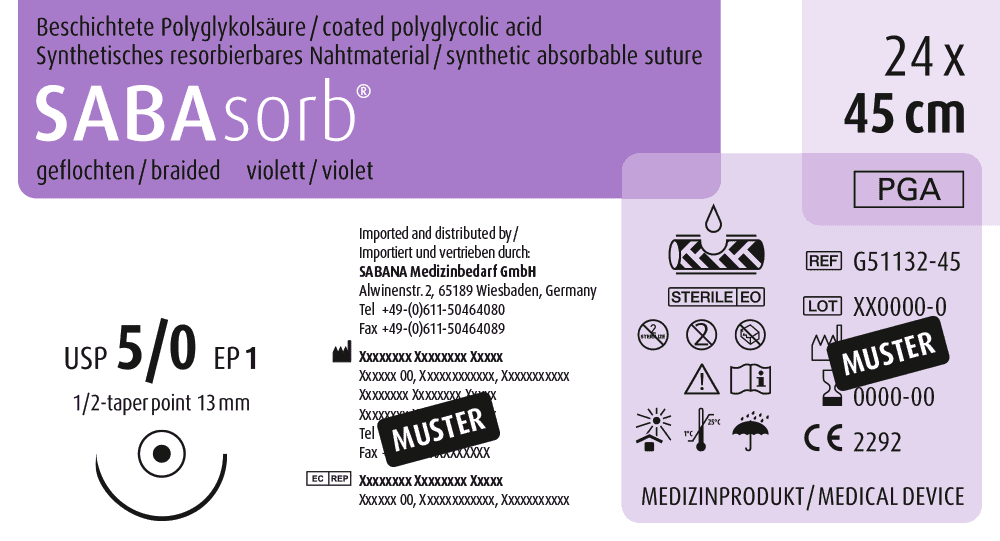 resorbierbares-nahtmaterial-polyglycolsaeure-usp-5-0_G51132-45 resorbierbares nahtmaterial polyglycolsaeure